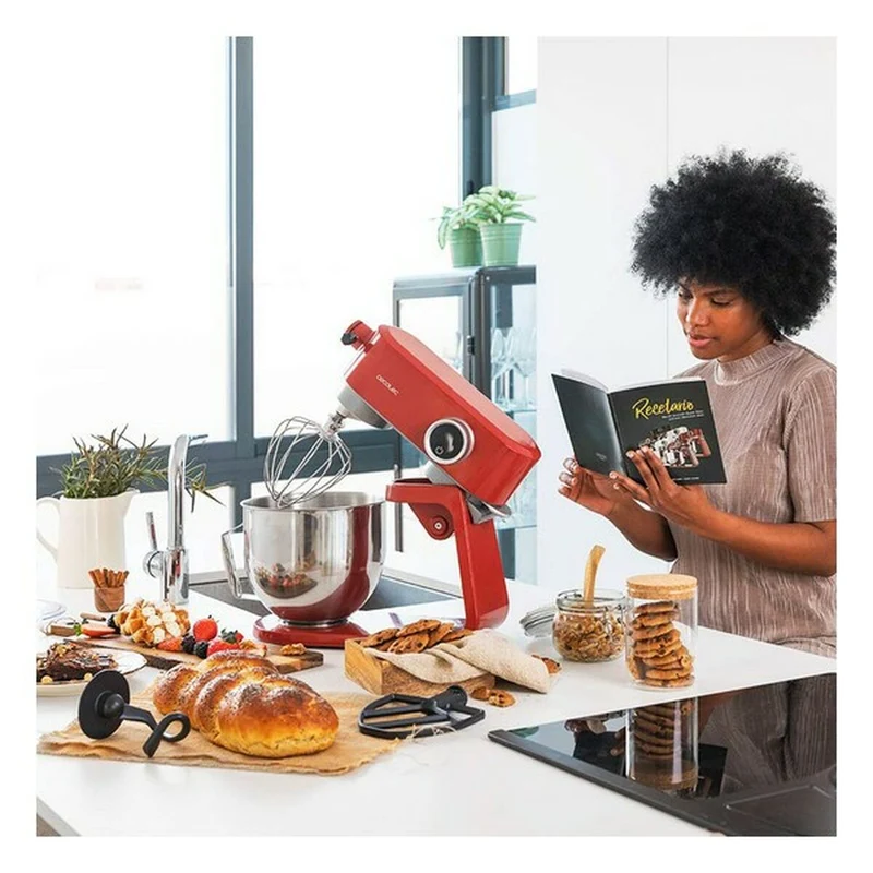 Frullatore/impastatrice Cecotec Twist&Fusion 4000 Luxury Rosso 800 W