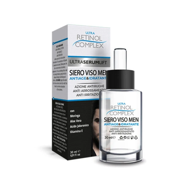 Ultra Retinol Complex Siero viso Antiage e Idratante MEN 30ML