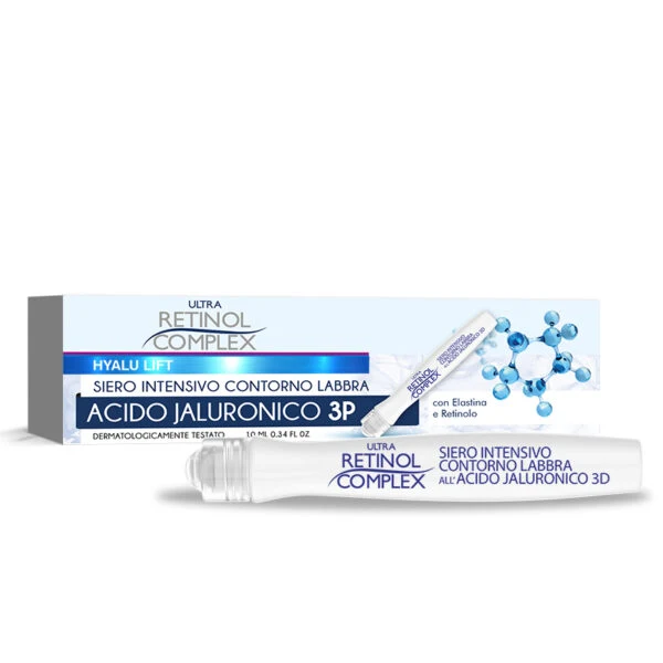 Ultra Retinol Complex Siero Intensivo Labbra Acido Jaluronico 10ml ROLL ON