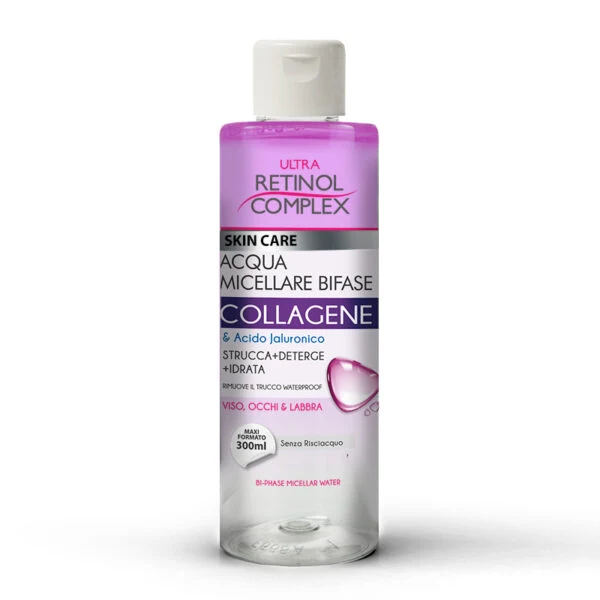 Ultra Retinol Complex Acqua Micellare Bifase Collagene 300ml