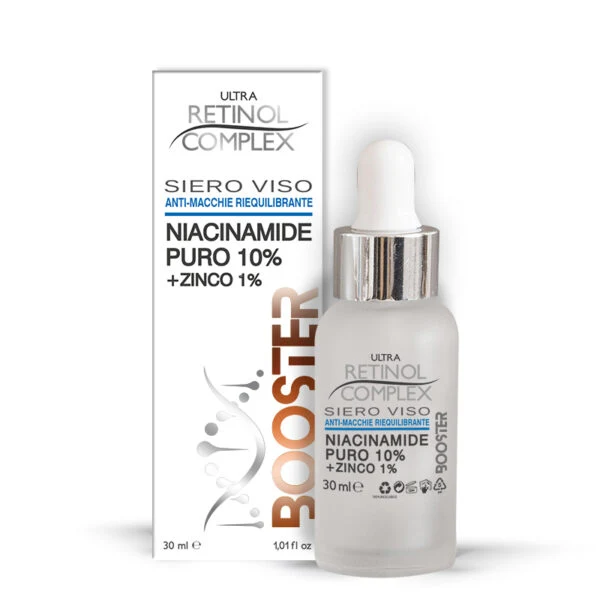 Ultra Retinol Complex Siero Viso con NIACINAMIDE 10% E ZINCO 1% 30ml