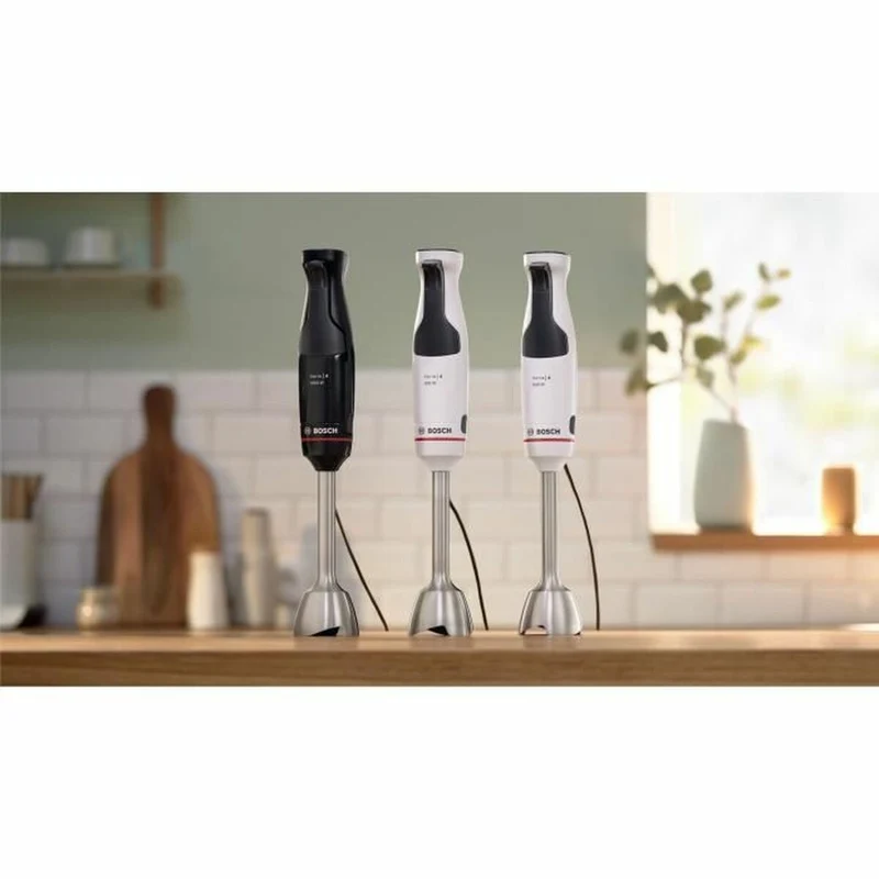Frullatore ad immersione BOSCH MSM4B620 Nero Argento 1000 W