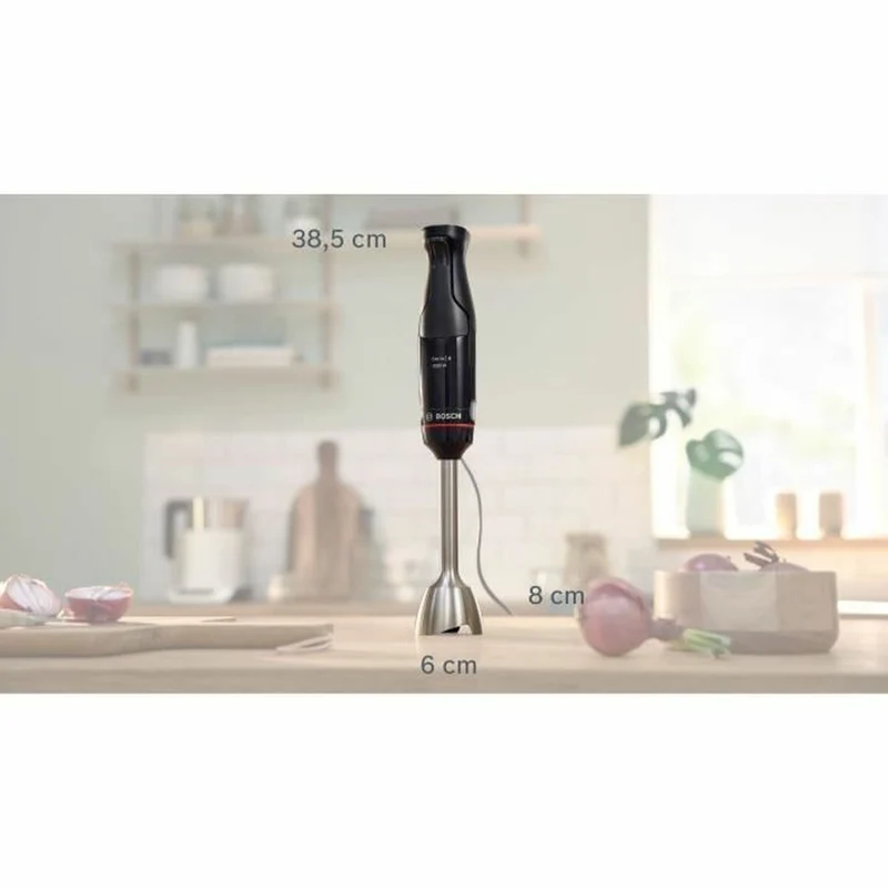 Frullatore ad immersione BOSCH MSM4B620 Nero Argento 1000 W