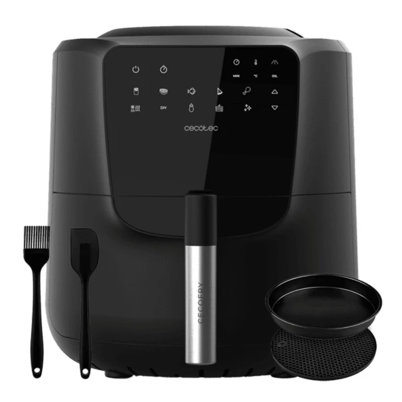 Friggitrice ad aria Cecotec Cecofry Rain Pack Nera 5,5 L