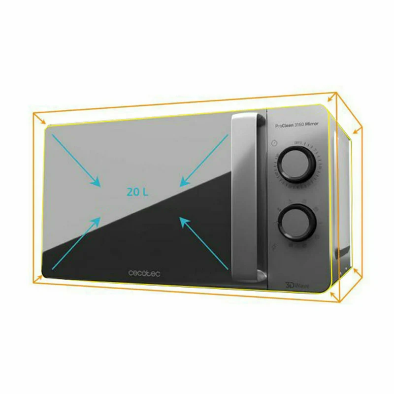 Microonde con Grill Cecotec ProClean 3160 20 L 700W 20 L