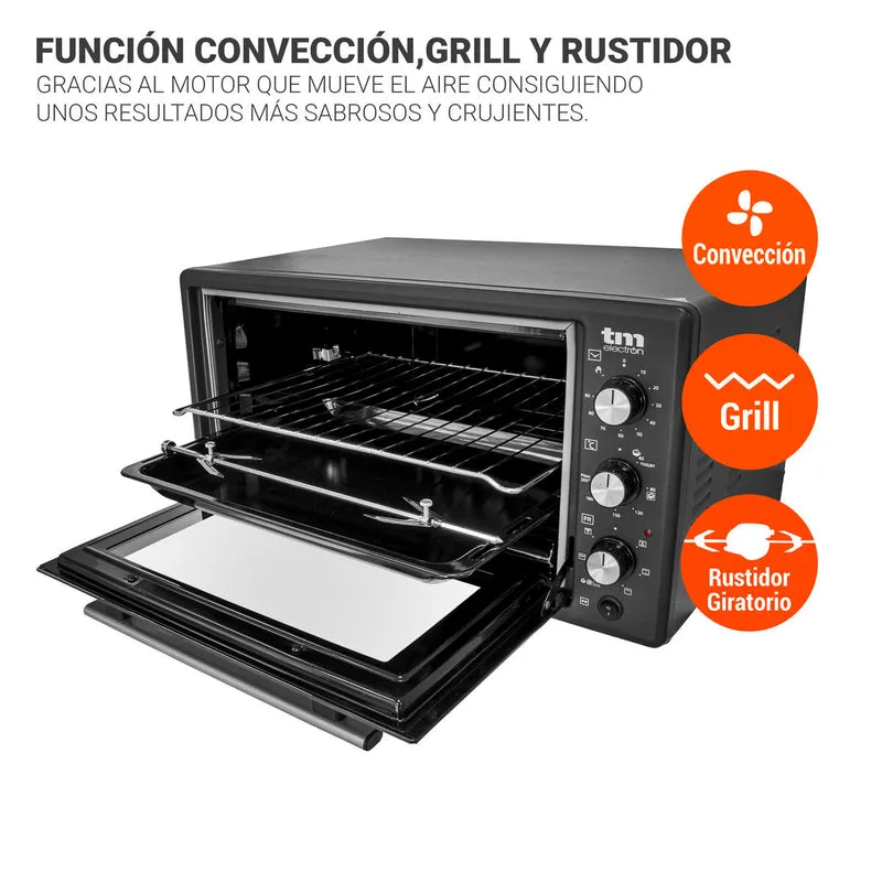 Forno a convezione TM Electron 45 L 45 L 200ºC