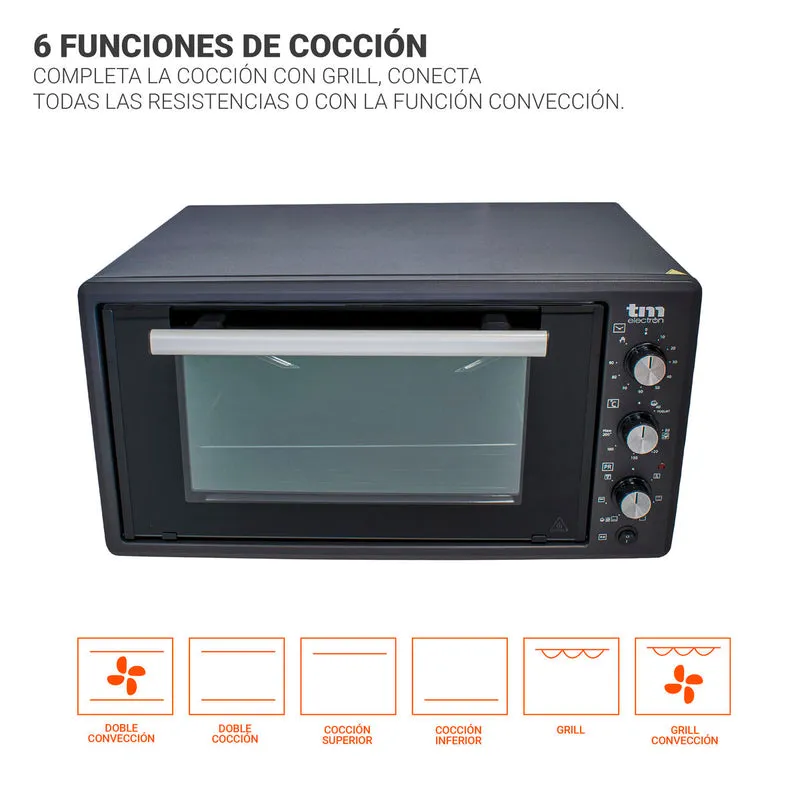 Forno a convezione TM Electron 45 L 45 L 200ºC