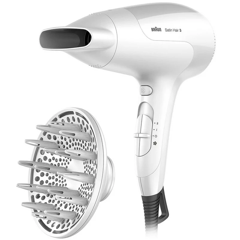 Asciugacapelli Braun BRHD385E Bianco 2000 W