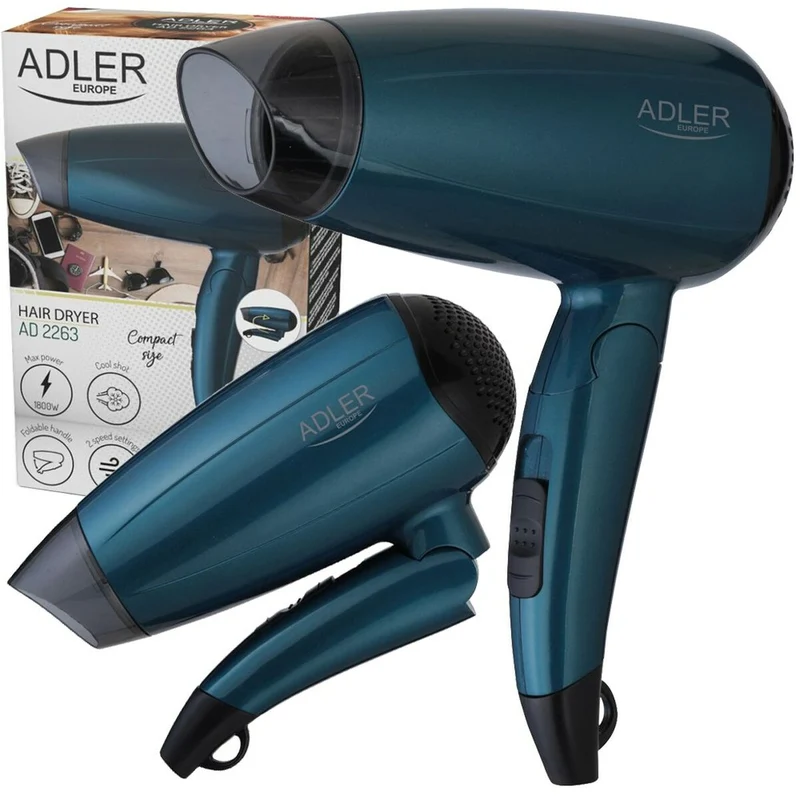 Asciugacapelli Adler AD 2263 Bianco 1600 W