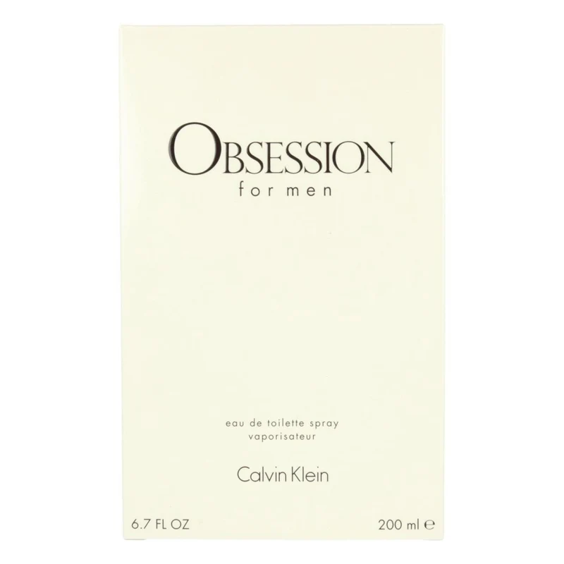 Profumo da uomo Calvin Klein EDT 200 ml Obsession per uomo
