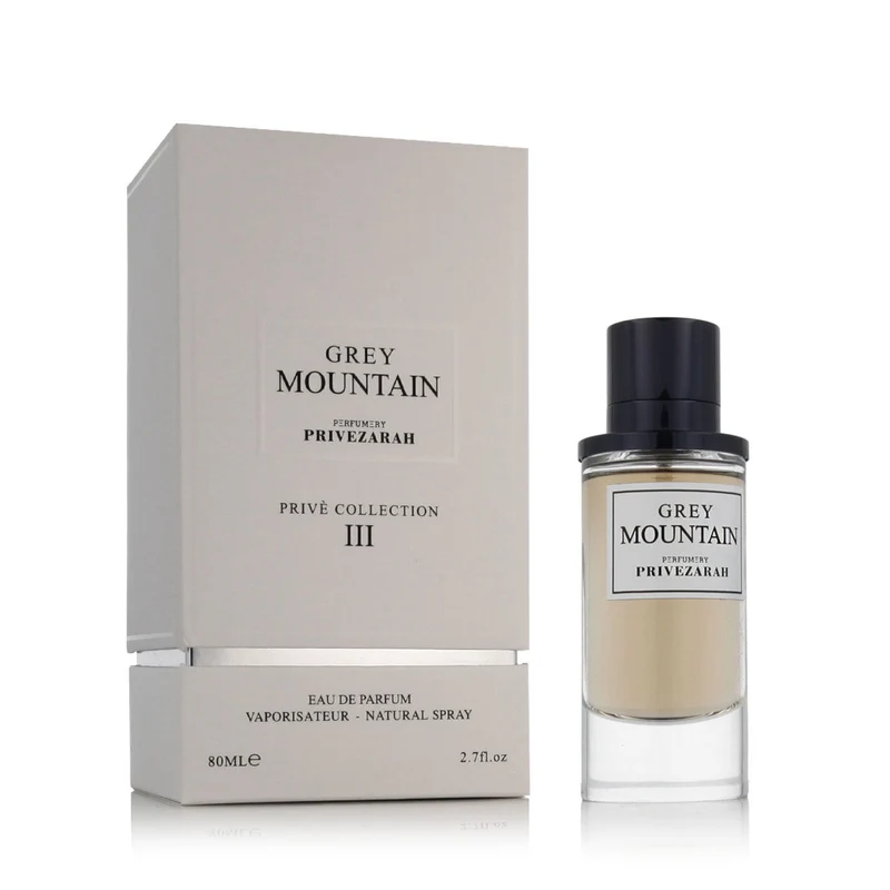 Profumo da uomo Prive Zarah EDP Grey Mountain Collezione Prive Iii 80 ml