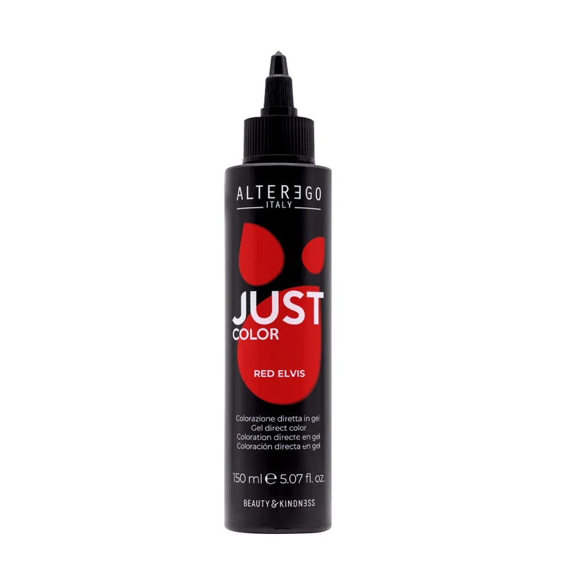 Alterego Just Color Red Elvis 150ml - colore semipermanente in gel