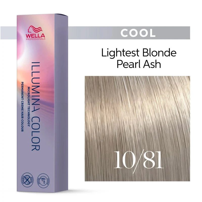 Wella Illumina Color 10/81 Biondo Platino Perla Cenere 60ml - colorazione permanente