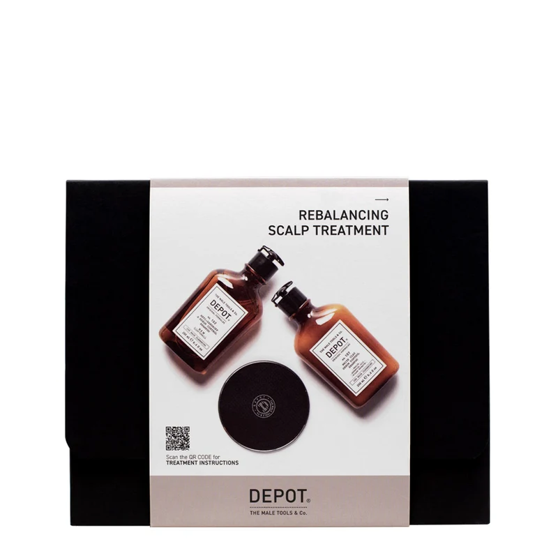 Depot Rebalancing Scalp Treatment - kit cute e capelli grassi