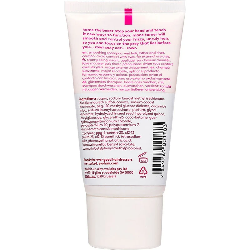 Mane Tamer Smoothing Shampoo 30ml