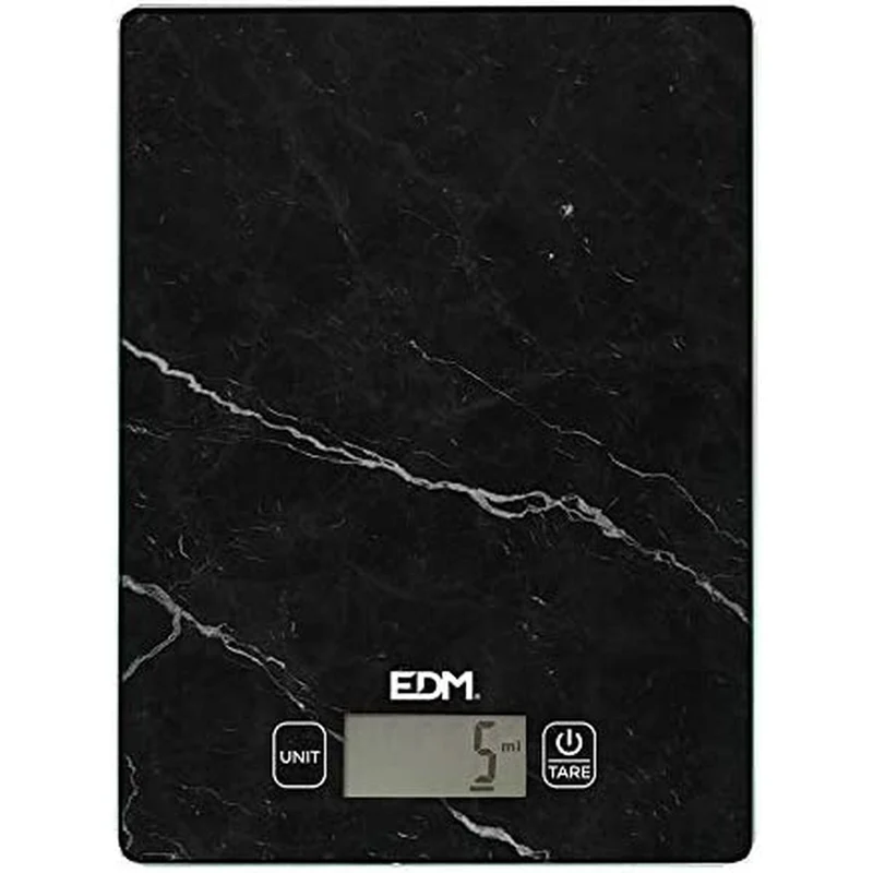 bilancia da cucina EDM 07528 Nero 5 kg