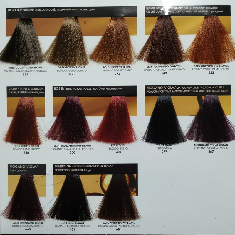 Olea Color Shampoo Colorante Permanente senza Ammoniaca