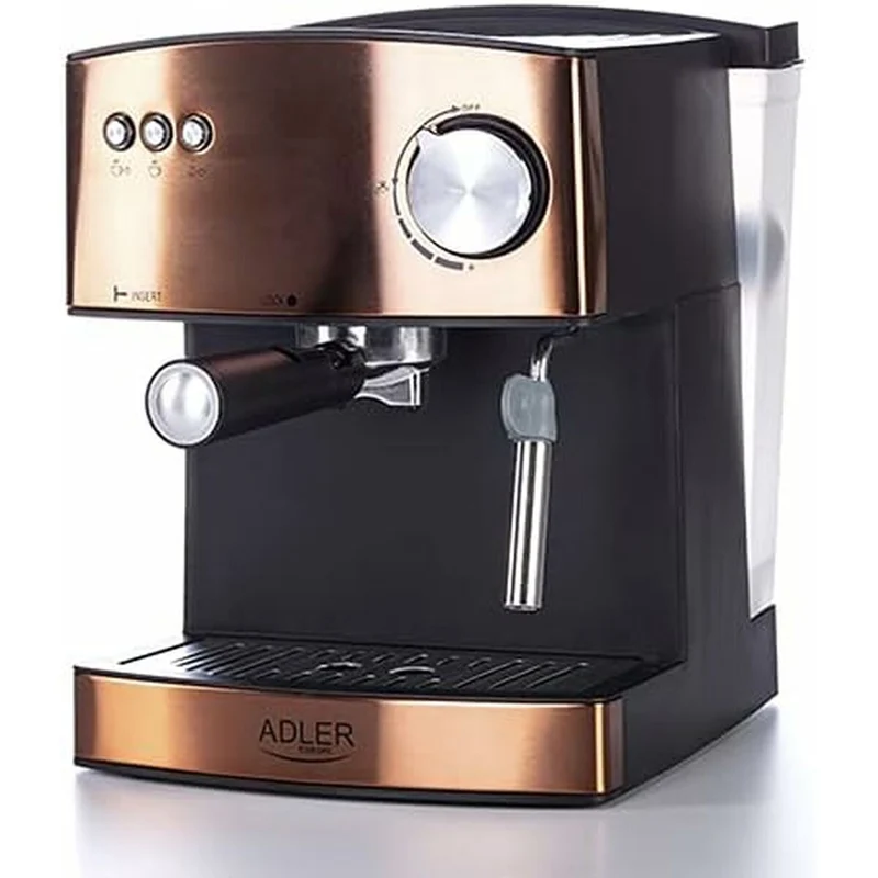 Macchina da caffè espresso manuale Adler AD 4404cr Nera Multicolor No 1,6 L