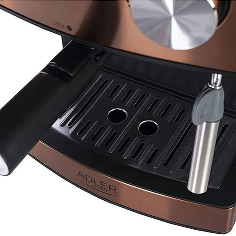 Macchina da caffè espresso manuale Adler AD 4404cr Nera Multicolor No 1,6 L