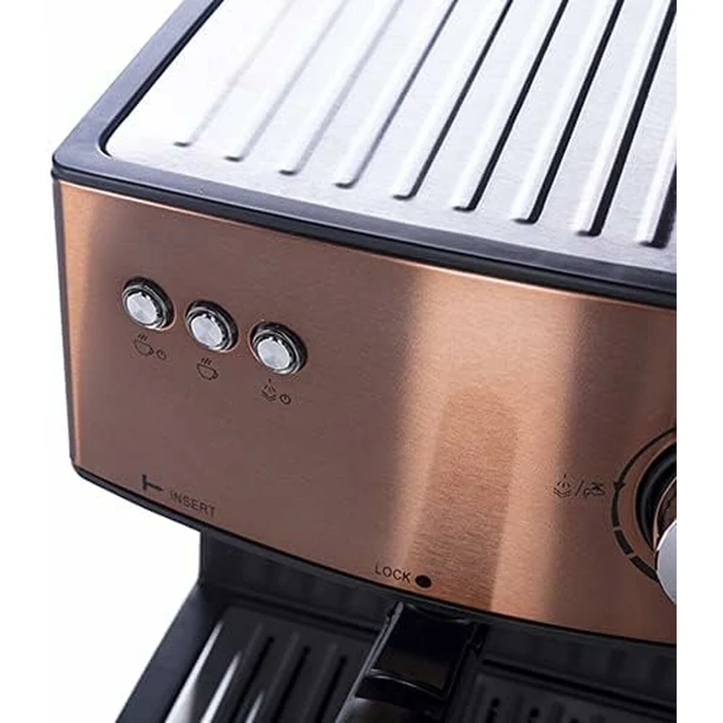 Macchina da caffè espresso manuale Adler AD 4404cr Nera Multicolor No 1,6 L