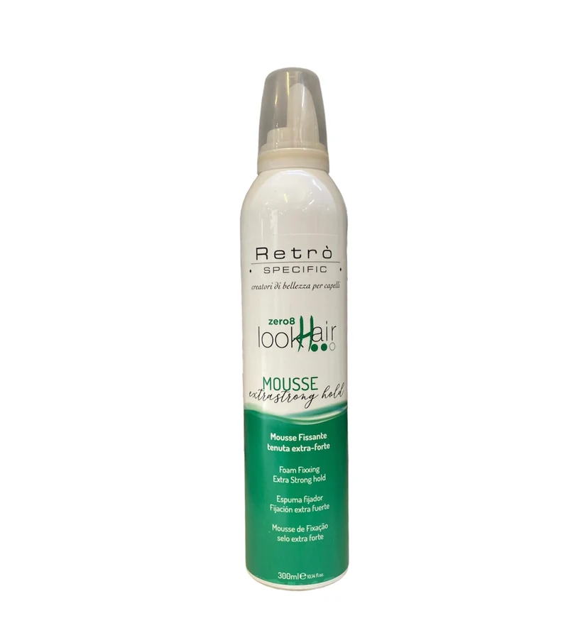 Retro.Specific ZERO8 Look System Mousse Fissante Tenuta Extra Forte 300ML