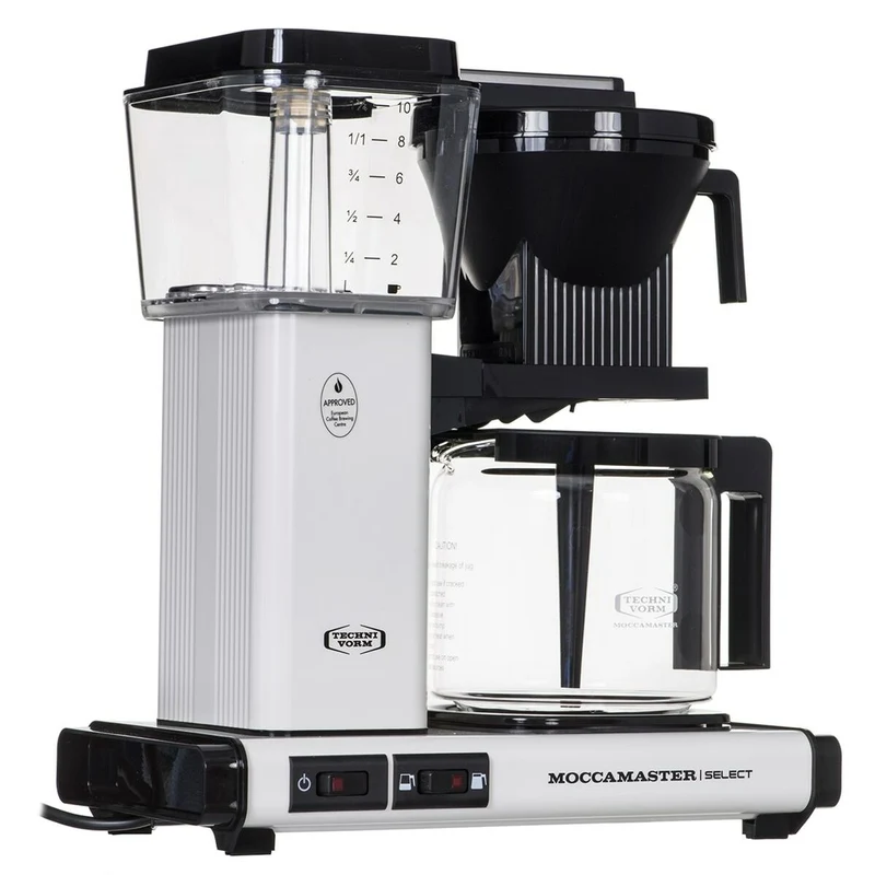 Macchina per caffè americano Moccamaster KBG SELECT Bianco Nero 1520 W 1,25 L
