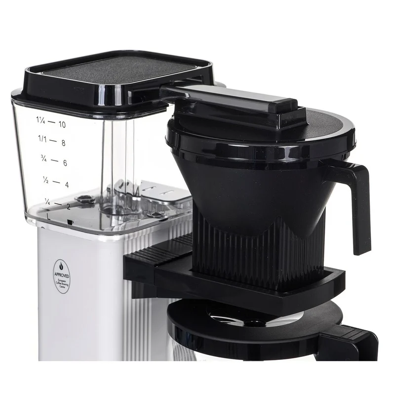 Macchina per caffè americano Moccamaster KBG SELECT Bianco Nero 1520 W 1,25 L