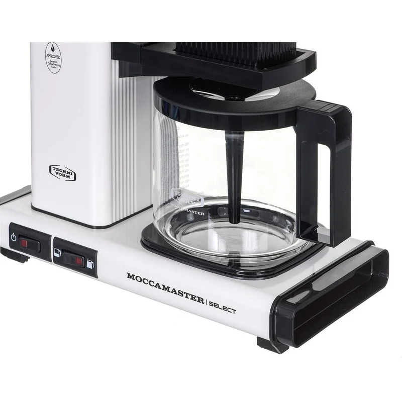 Macchina per caffè americano Moccamaster KBG SELECT Bianco Nero 1520 W 1,25 L