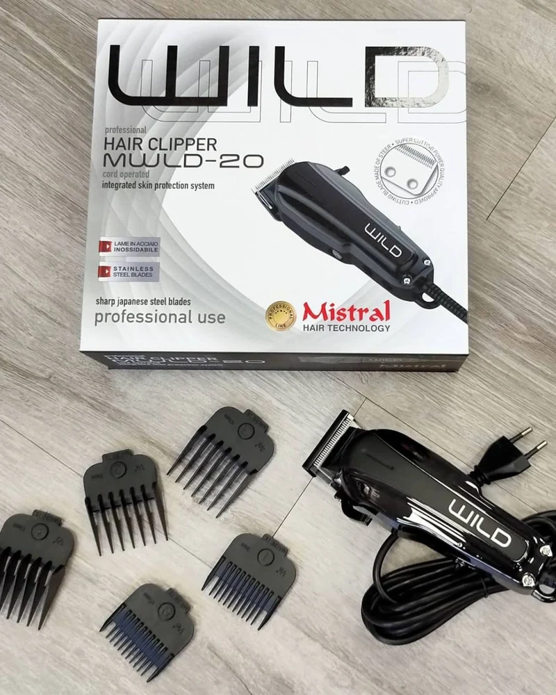 Mistral Hair Technology Wild Professional Hair Clipper MWLD 20 - Tagliacapelli con Filo