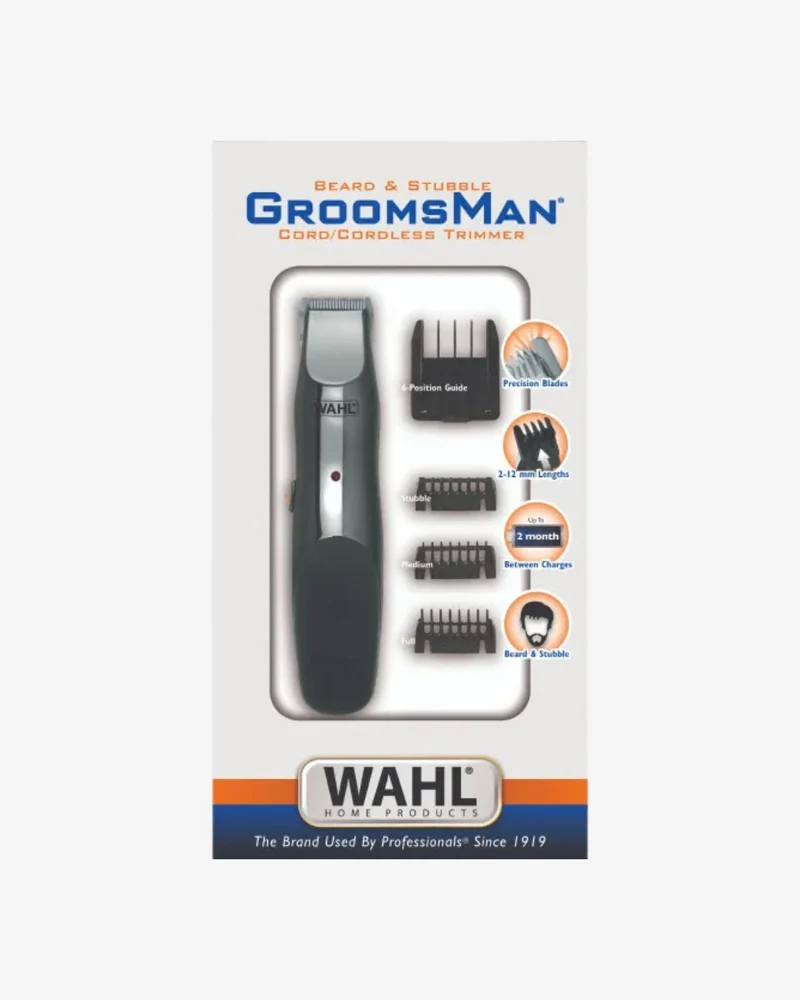 Wahl Groomsman Rechargeable Trimmer - Rasoio a Batteria