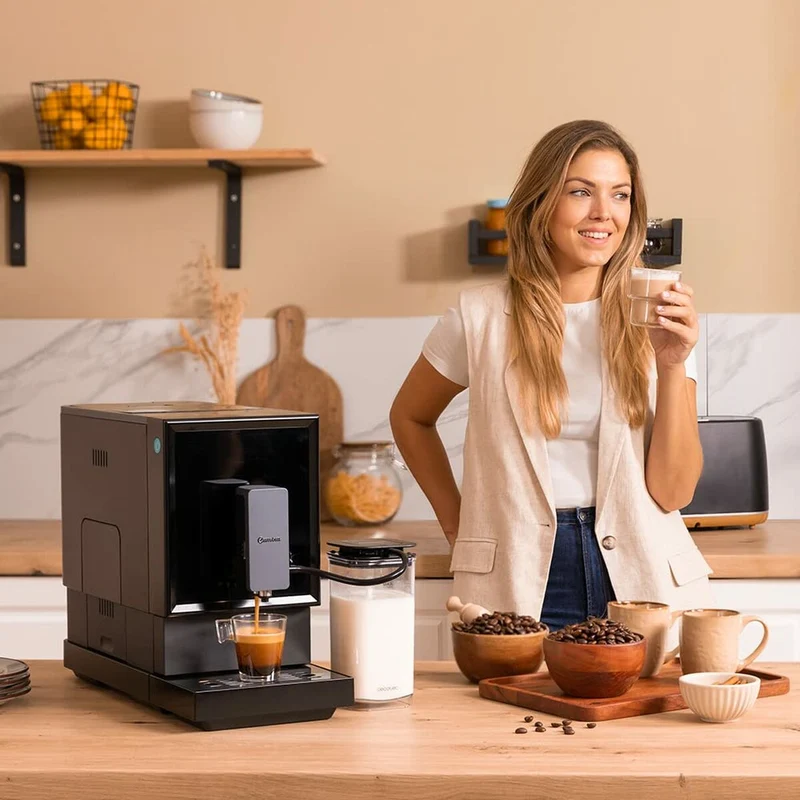Caffettiera Superautomatica Cecotec POWER MATIC-CCINO Nera 1470 W 1,2 L