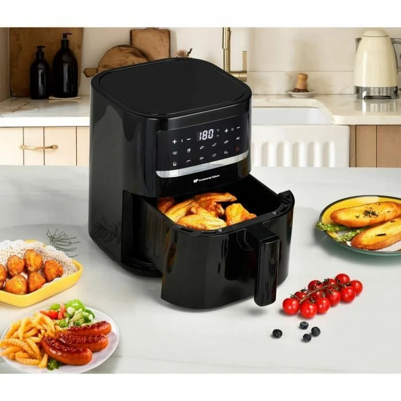 Friggitrice ad aria Continental Edison Nera 1400 W 4,5 L
