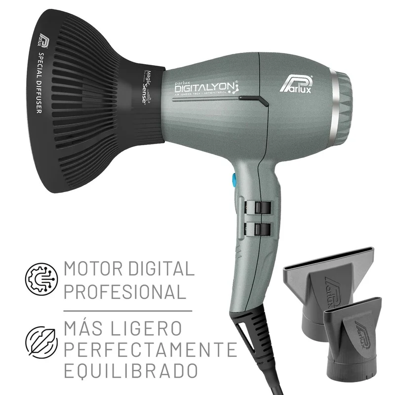 Asciugacapelli Parlux Digitalyon Grigio 2400 W