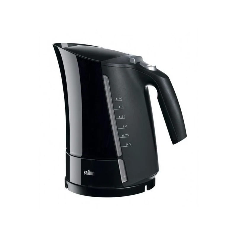Bollitore elettrico con luce LED Braun 533631 1,7 L Nero Plastica 3000 W 1,7 L
