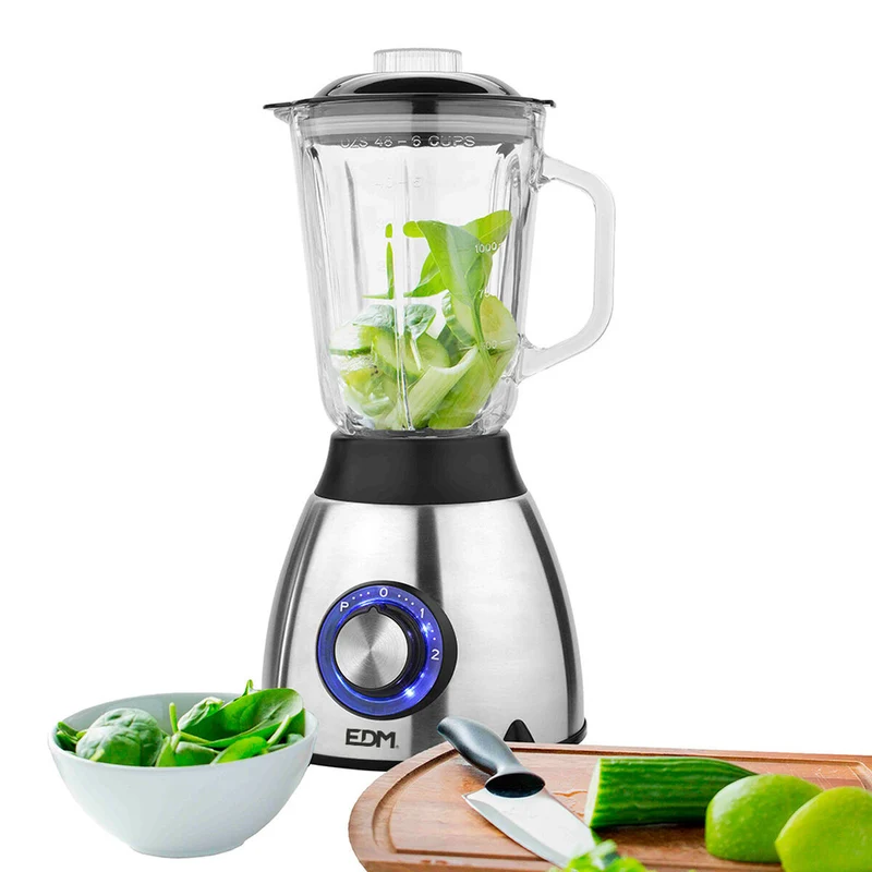 Frullatore a tazza EDM 07678 Nero 550 W 1,5 L
