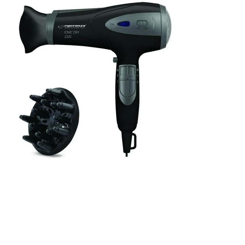 Asciugacapelli Esperanza EBH005K Nero 2200 W
