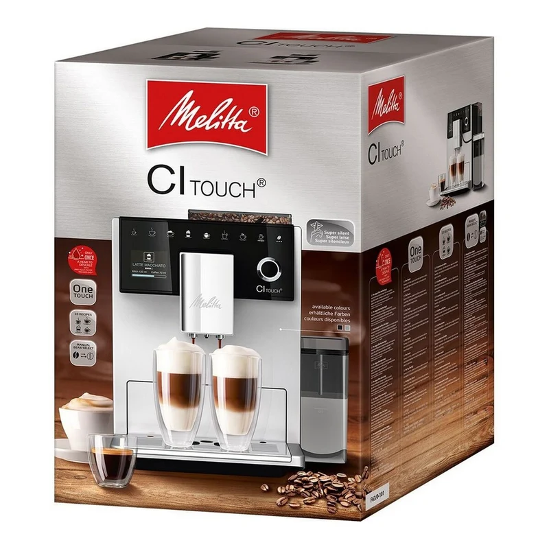 Caffettiera Superautomatica Melitta F 630-101 1400W Argento 1400 W 15 bar 1,8 L