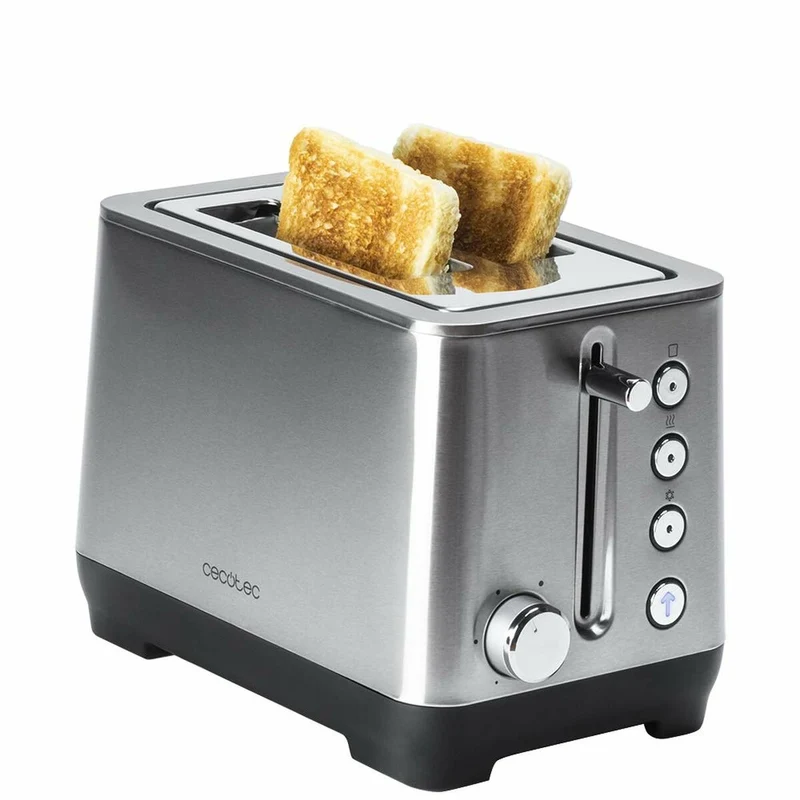 Tostapane Cecotec BigToast 3084 Acciaio inossidabile 1000 W Doppia fessura
