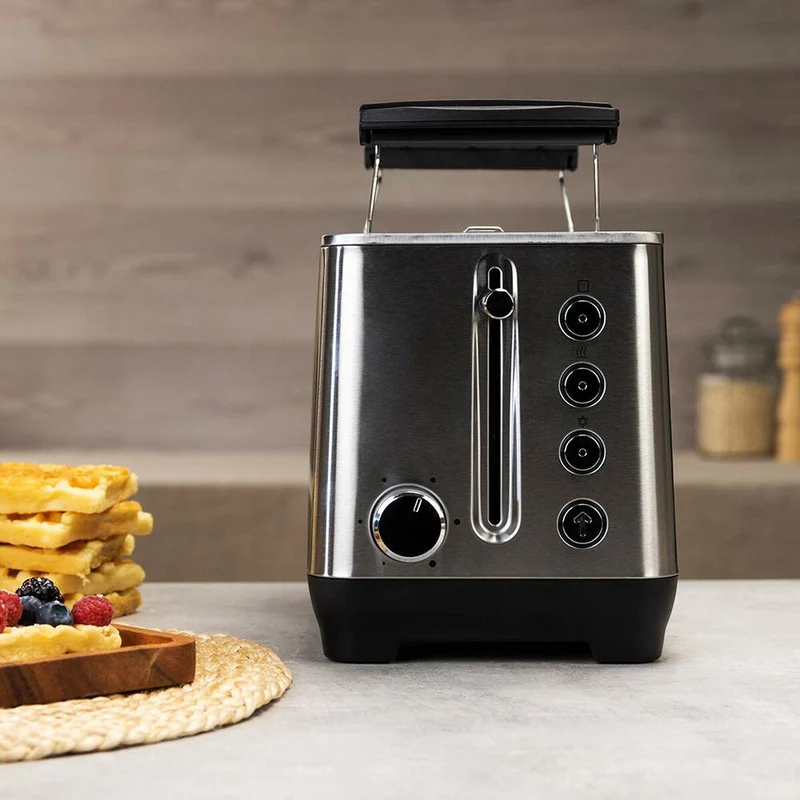 Tostapane Cecotec BigToast 3084 Acciaio inossidabile 1000 W Doppia fessura