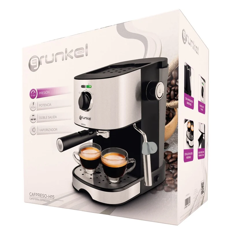 Macchina per caffè americano Grunkel Silver 850 W 1 L