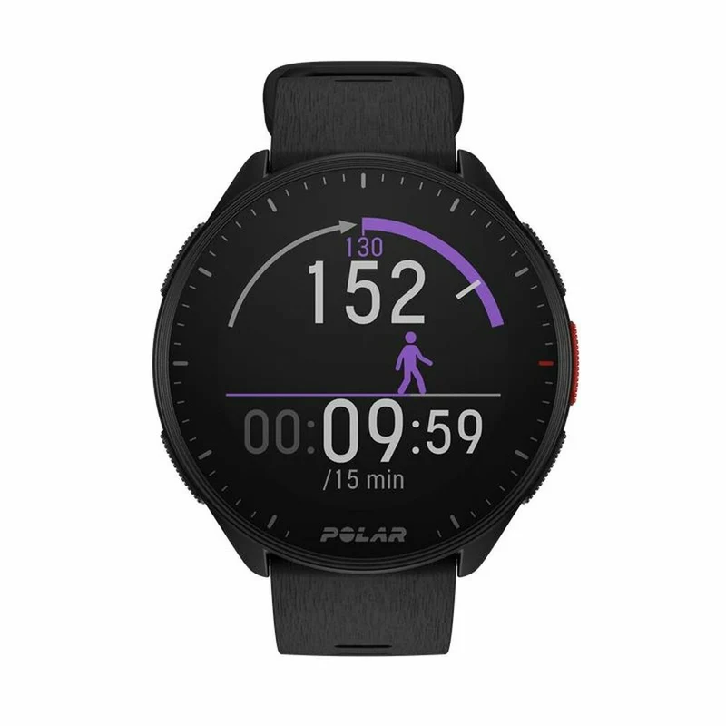 Smart Watch con contapassi Polar Nero 1,2" Ø 45 mm