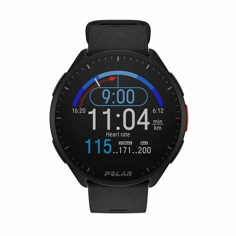 Smart Watch con contapassi Polar Nero 1,2" Ø 45 mm