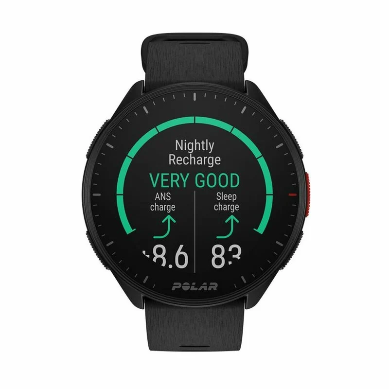 Smart Watch con contapassi Polar Nero 1,2" Ø 45 mm
