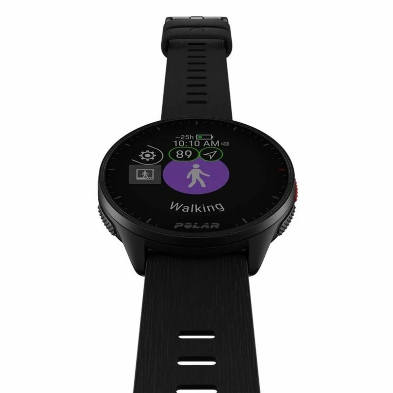 Smart Watch con contapassi Polar Nero 1,2" Ø 45 mm