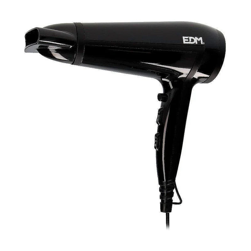 Asciugacapelli EDM 07628 Nero 2000 W