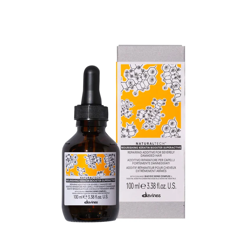 Davines Naturlaltech Nourishing Keratin Booster Superactive 100ml - additivo riparatore