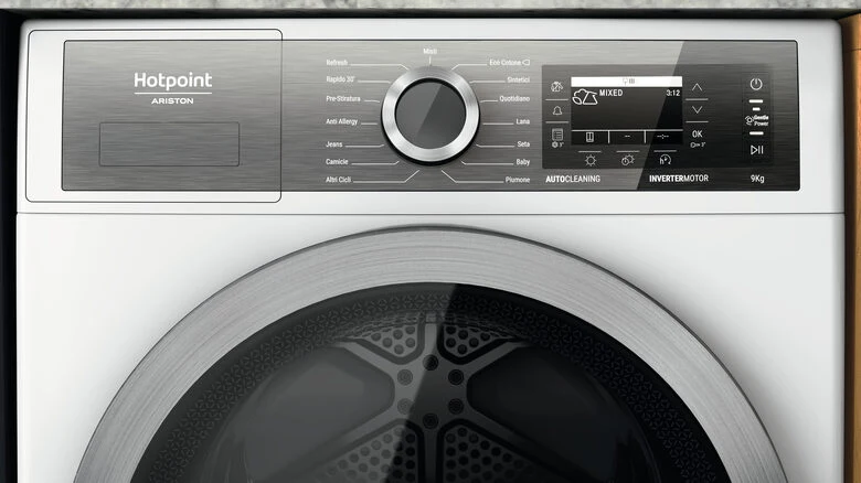 Hotpoint H8 D94WB IT asciugatrice Libera installazione Caricamento frontale 9 kg A+++ Bianco