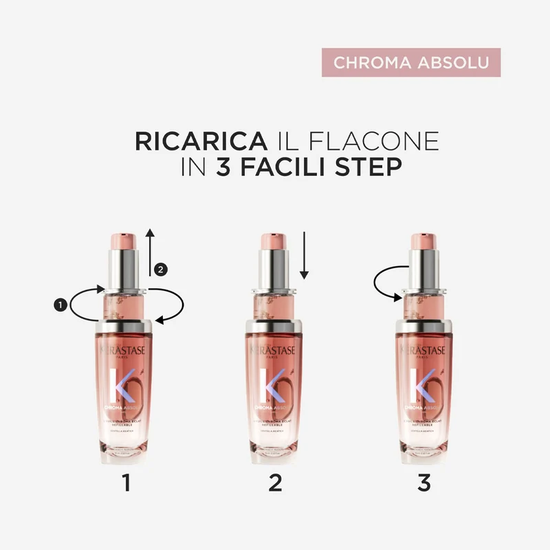 Kerastase Chroma Absolu L'Huile Chroma Éclat Refill 75ml - ricarica olio capelli colorati