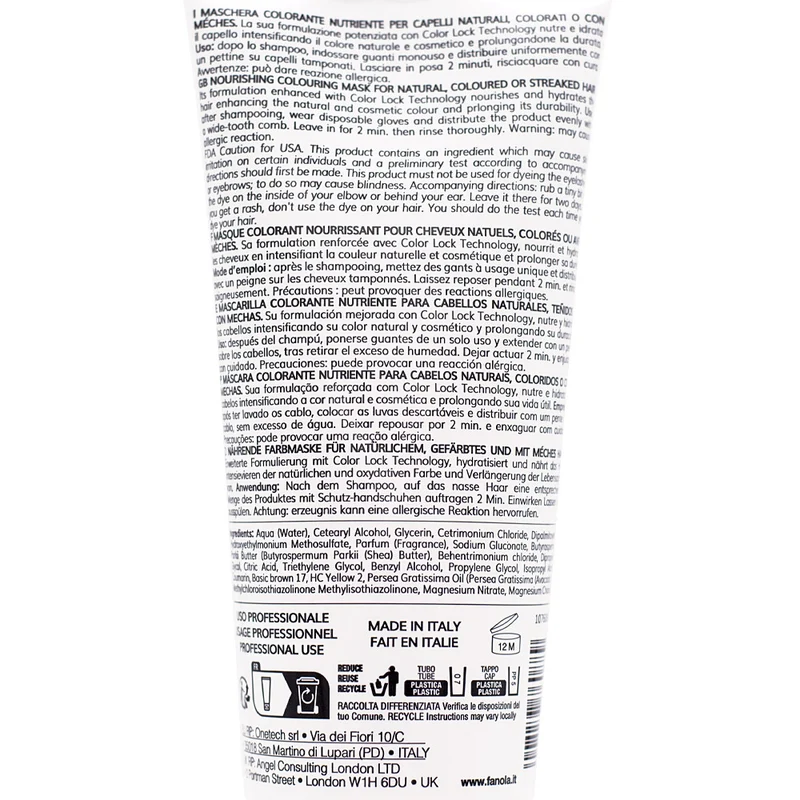 Fanola Color Mask Golden Aura 200ml - colore semipermanente