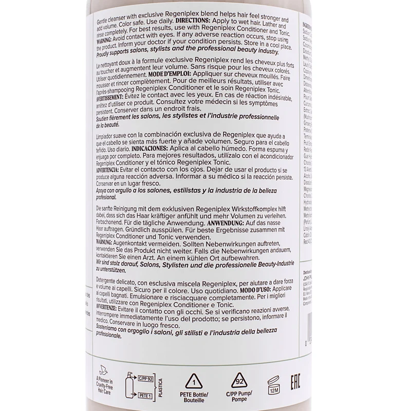Paul Mitchell Tea Tree Scalp Care Regeniplex Shampoo 1000ml - shampoo volumizzante